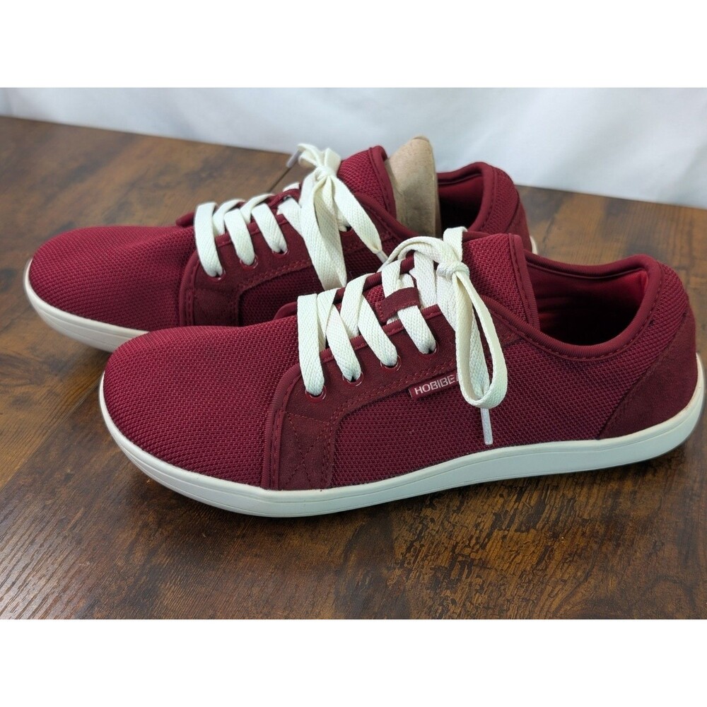 HOBIBEAR Barefoot Women’s Sz EU40 US 9.5 Wine Red Minimalist Athletic Shoes